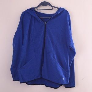 Blue Old Navy Active Zip-Out Sweatshirt